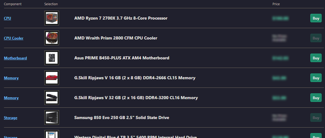 My Rig on PC Part Picker